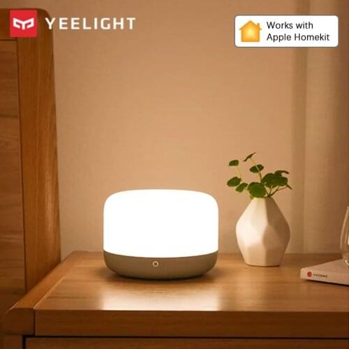 Yeelight LED Bedside Lamp D2 Smart Table Light RGBW Dim for Apple Homekit Google Assistant Smart Home Device Voice Control Alexa
