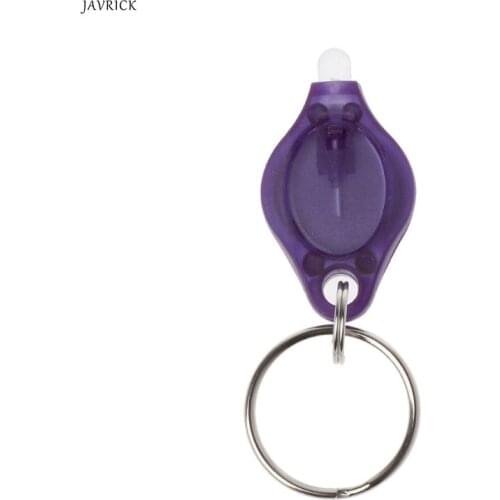 UV Mini LED Flashlight Keychain Fashion Jewelry Accessories Torch Light Lamp Id Currency Passports Detector