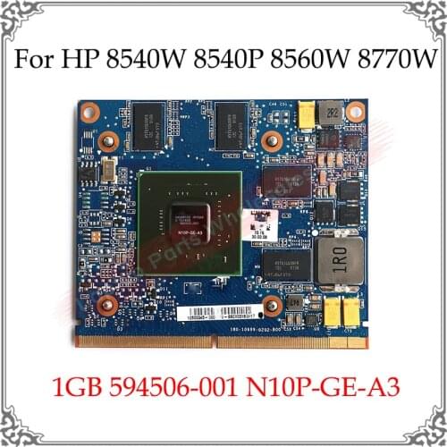 New GT230M N10P-GE-A3 Graphic Card For HP 8540W 8540P 8560W 8770W Touchsmart 600-1120 1GB 594506-001 1GB Video Display Card