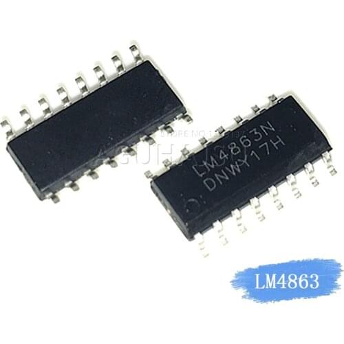 10pcs/lot LM4863S LM4863 SOP-16