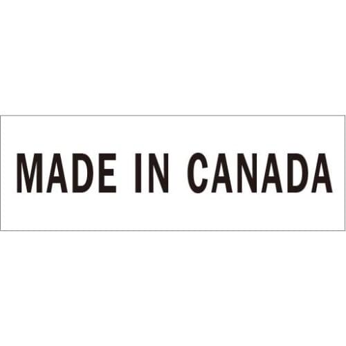 15x5mm MADE IN CANADA small paper label sticker, 50000 pcs/lot, Item No. FA33