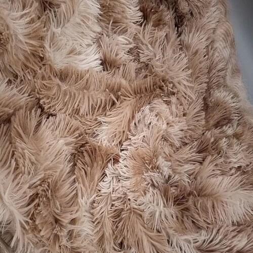 20x30cm Gradient Color Soft Plush Polyester Sewing Fabric For Home Texture DIY Crafts
