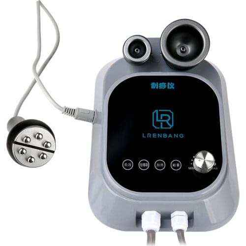 3 in 1 Electric Scraping Gua Sha Ventosas Anti Cellulite Fat Burner Cupping Body Slimming Massager Vibrating Meridian Dredge