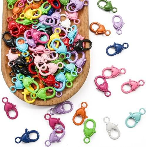 4/10pcs Creative DIY Jewelry Making Accessories Mixed Color Paint Keychain Spray Paint Buckle Key Chain Pendant with Key Ring