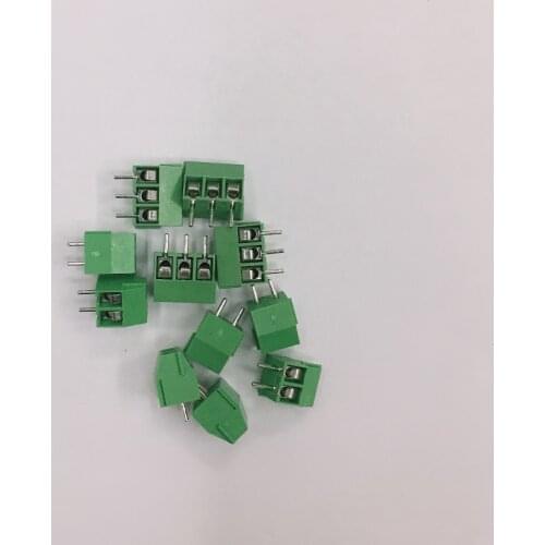 500PCS KF350-2P KF350-3.5-3P Terminal Screw Connector Splice connector for circuit board Terminal 300V 10A Screw 3 Pin 3.5mm