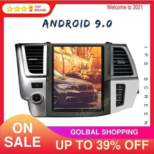 Tesla Style Android 9.0 6 Core Car GPS Navigation For Toyota Highlander 2014-2019 Auto Radio Multimedia Player Carplay Head Unit