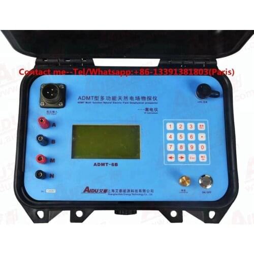 ADMT-6B Multi-Function DC Resistivity & IP- Long Range Electrical Resistivity meter for underground water finder