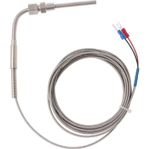 1m/2m/3m/4m/5m Stainless Steel 1/8" NPT EGT Temperature Sensor K Type Thermocouple For Motor Exhaust Gas Temperature Probe