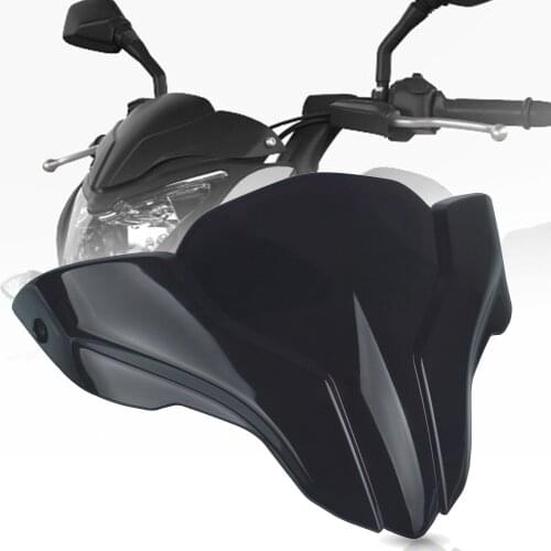 Motorcycle Windshield WindScreen VIsor Front Windshield For BAJAJ Pulsar NS200 NS 200 200NS Wind Screen Deflectors Protector