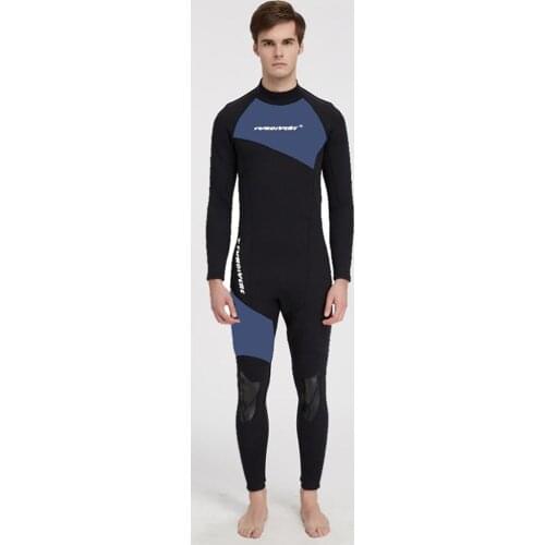 Mens Diving Wetsuit Long Sleeves 1.5mm Neoprene Wetsuit Surf Snorkeling Swimming Scuba Diving