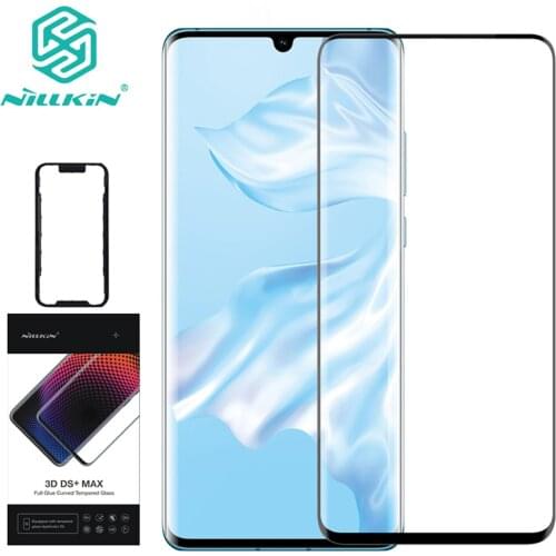 NILLKIN 3D DS+MAX Protective Screen Protector For Huawei P30 Pro 9D Edge Safety Tempered Glass 6.2 inch