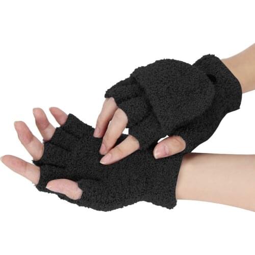 Gloves Girls Women Ladies Hand Wrist Warmer Winter Fingerless Gloves Mitten Female Gloves Women Winter Fingerless Gloves Mitten