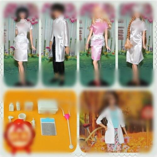 30cm Doll Dress Fashion Clothes handmade outfit For Barbie Doll Accessories Baby Toys Best Girl' Gift