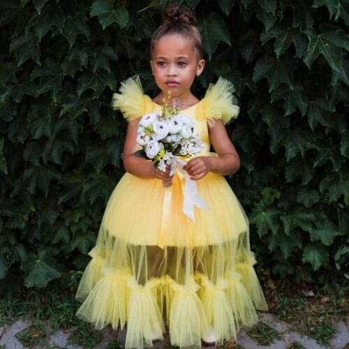 Dresses For Girls Christmas Costume Princess Dress Kids Baby Girls Birthday Party Vestidos Clothing Gift 1-12T