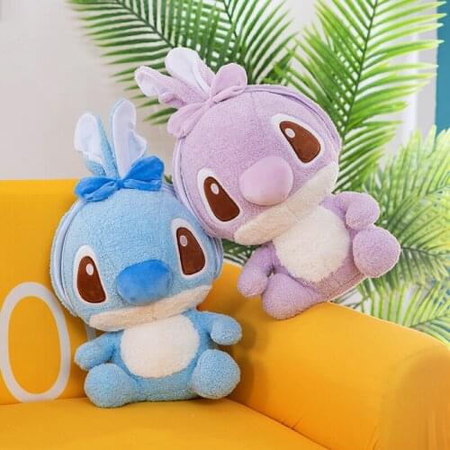 35/55cm Disney Color Lilo & Stitch Plush Toys Home Decoration Boys Girls Birthday Halloween Christmas Gift Cartoon Kawaii Toys
