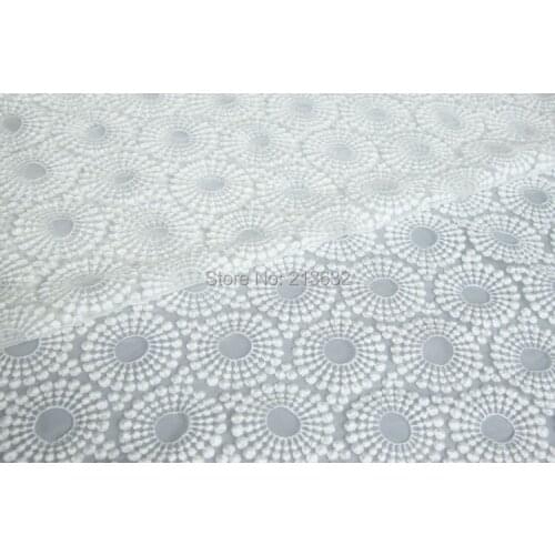 POp108-80 textile high-grade new thorn fabric embroidery lace Eugen yarn computer embroidery fabric tulle yarn linen jewelry