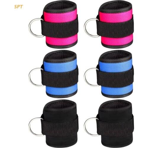 Ankle Straps for Cable Machines D-Ring Adjustable Premium Cuffs to Enhance Legs, Abs & Glutes for Men & Women XX