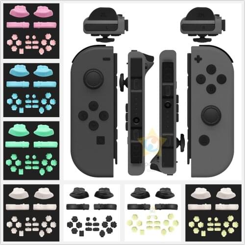 Replacement SL SR L R ZL ZR Trigger Buttons with Lock Button JoyCons Button For Nintend Switch NS Joycons Controller