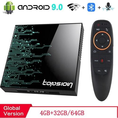 Android TV Box 4GB 32GB 64GB 4K H.265 Media Player 3D Video 2.4G 5GHz Wifi Bluetooth RK3318 Smart TV Box Set top box