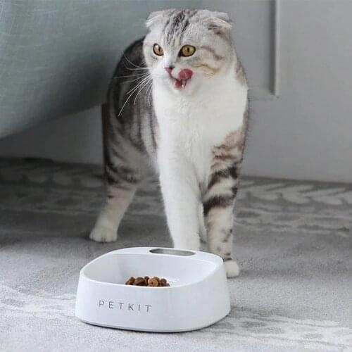 Petkit Smart Dog Bowls Feeding Safe Anti-microbial Dog Bowl Feeder Drinking Cat Bowl Non Slip for Pet Smart Dogs Water Feeder