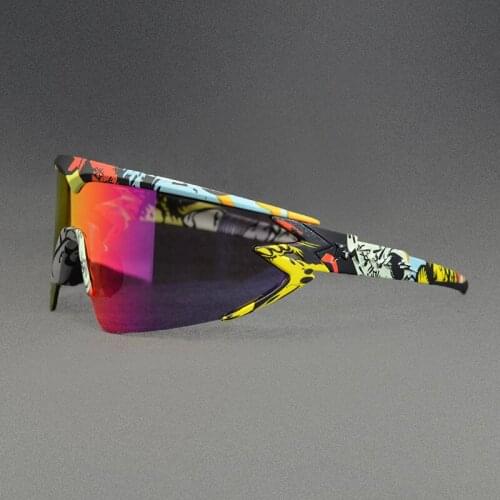 Cycling Glasses Sunglasses Polarized Sports TR90 Road Bicycle Glasses Goggles Mountain Bike Glasses Men Women Cycling Eyewear