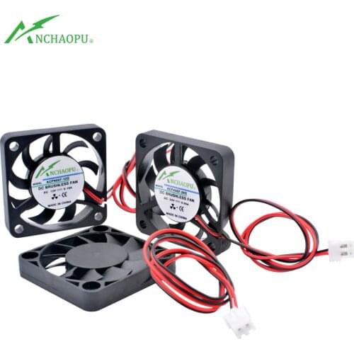ACP4007 4cm 40mm fan 40x40x7mm DC5V 12V 24V 2pin Cooling fan for radiating aluminum fins of soft routers for micro equipment