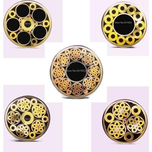 11 Kinds Design 10mm Mosaic Pin Rivets for DIY Knife Handle Screw Decorate Exquisite Style Knife Handle Tool Rivets Length 9cm