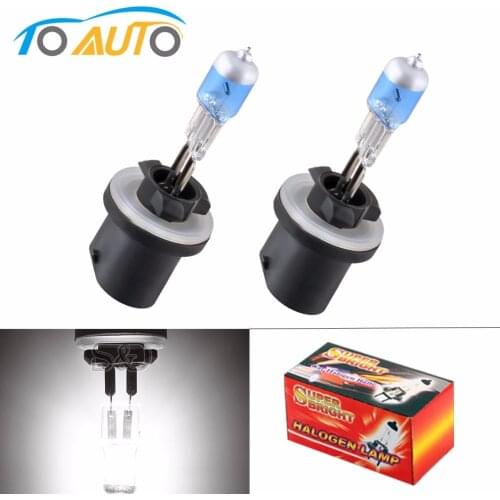 2pcs 880 890 PGJ13 Super Bright White Fog Halogen Bulb Bright Power 27W Car Head Lamp Light 12V parking car light source H27W/1