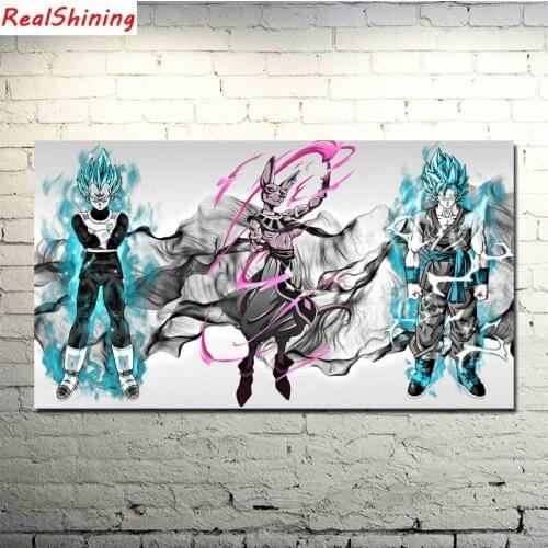 5D Diy Diamond Painting Cross Stitch full Square Diamond Embroidery Gragon ball picture for room Decor H1328