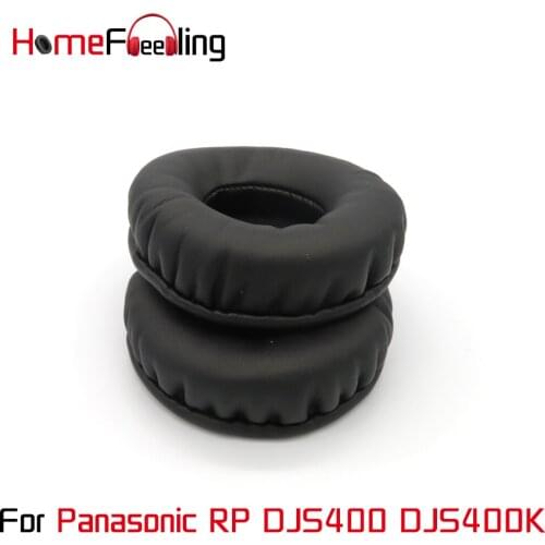 Homefeeling Ear Pads for Panasonic RP DJS400 DJS400K Headphones Super Soft Velour Sheepskin Leather Ear Cushions Replacement