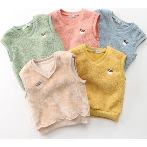 Children vest autumn winter vest