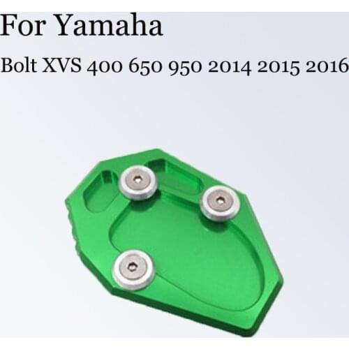 For Yamaha Bolt XVS 400 650 950 2014 2015 2016 CNC Motorcycle Foot Cushion Support Side Support Foot Support Enlarged Seat