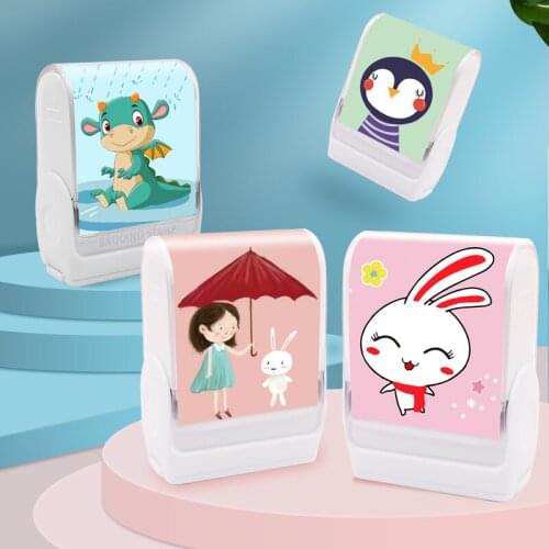 Custom-Made Stamp Baby Boys Girls DIY Toys For Children Customized Sticker Name Seal Student Clothes Chapter No Fade Security