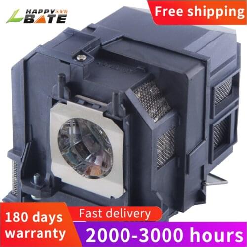 HAPPYBATE Compatible Projectors Lamp with housing ELPLP91 Projector bulb BrightLink 685Wi/BrightLink 695Wi/EB-680