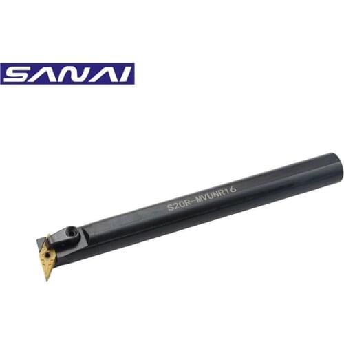 CNC Turning Tool Holder Machinery Cutting Bar Internal Cutter S20R-MVUNR16 S25S-MVUNR16 S32T-MVUNR16 Lathe Carbide Insert Holder