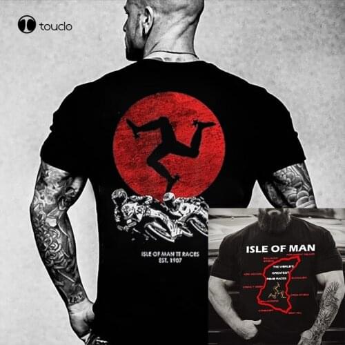 Trend Cool T-Shirt Isle Of Man Classic Tt Vintage Road Racing Motorcycle T-Shirt Tee Shirt