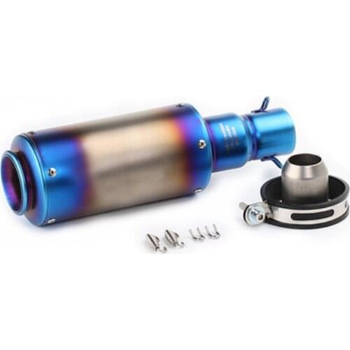 Universa 36mm 51mm Universal Motorcycle Exhaust Pipe Aluminum for Kawasaki Honda Yamaha Suzuki KTM DUCATI Z800 Z900 MT07 MT-09