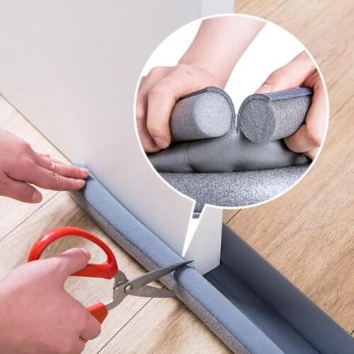 Seal Strip High Flexibility Windproof EVA Soundproofing Door Blockers Strip for Home