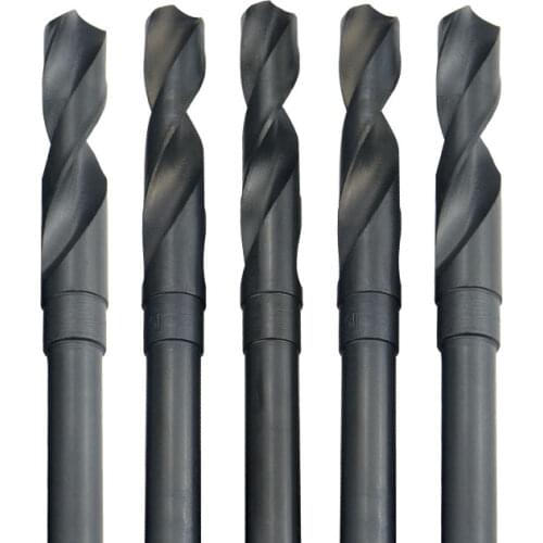 1/5pcs high speed steel Big head and small handle twist drill13/14/15/16/18/20/22/25mm bit straight shank bit Drilling Hole Tool