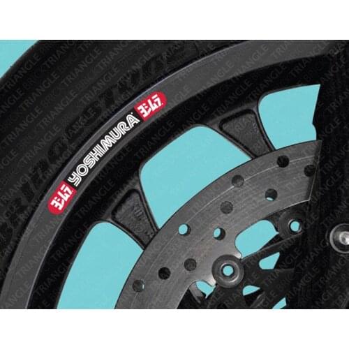 4x Car Stickers Graphic Automobile Body Decal Motorbike Bicycle Wheel Tire Rims Decorate Decals