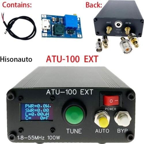Hisonauto ATU-100 ATU100 Automatic Antenna Tuner 7x7 ATU-100mini by N7DDC Aerial amplifiers
