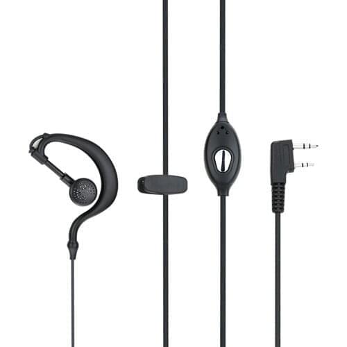 For Baofeng BF-888S UV5R Walkie In Ear Earphone Walkie 992 Earwear Unilateral Earphone K-Plug Walkie talkie Accessories