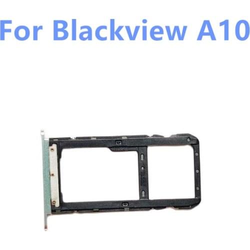 For Blackview A10 Cell Phone New Original Sim TF Card Holder Tray Card Slot