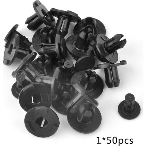 50pcs 11619 8MM Plastic Car Interior Trim Card Panel Fixed Clamp Door Fastener Buckle with Plastic For Nissan for Infiniti Hot
