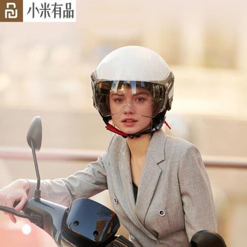 Youpin Ninebot Motorcycle Helmets Open Face Visors Electric Bicycle Helmet Removable Design Men Women Universal Safety Helmet