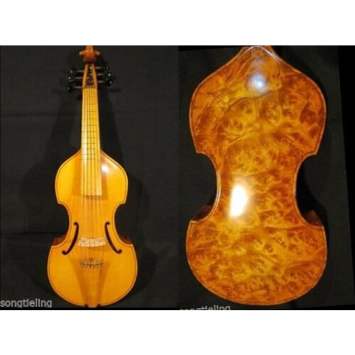 SONG Brand Concert Maestro birds eye 6 strings14 3/8" viola da gamba #6006