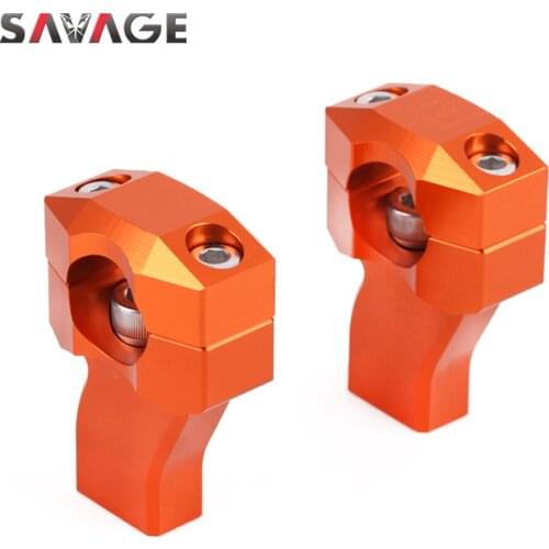 Handlebar Riser Clamp For EXC-F XC-W XCF-W 150 250 300 350 450 500 2012-2020 18 19 Motorcycle Increased Handle Bar Height