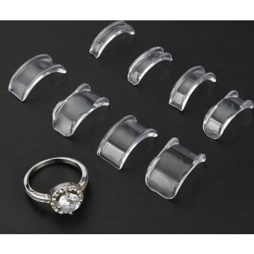 Silicone Invisible Clear Ring Size Adjuster Tighten Reducer Jewelry Tool