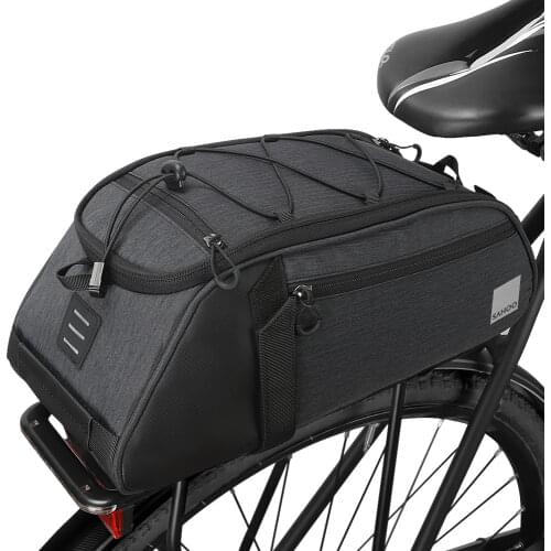 Lixada Bicycle Bag Large Capacity Bike Saddle Rack Luggage Trunk Bags Carrier Pouch Biking Portable Dustproof Cycling Part