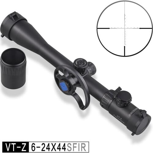 Discovery VT-Z 6-24X44 SFIR Rifle Scope Glass Etched R&G Illuminated Riflescopes Hunting Optical Sights With Side Parallax Wheel